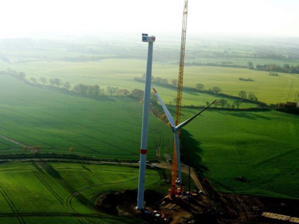 Deutschland (Schleswig-Holstein) Windpark Sehestedt 5 Anlagen