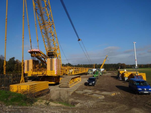 Deutschland Windpark Hollich-Sellen 8 Anlagen